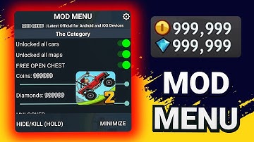 Hill Climb Racing 2 MOD MENU APK [Unlimited Coins, Diamonds & All Cars Unlocked 2025]