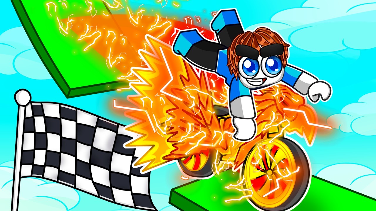 Going 826,643,735 MPH In Roblox BIKE OBBY!
