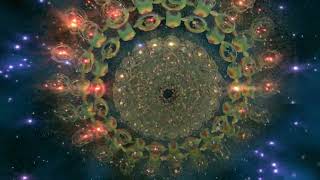 Cosmic Mandala in Motion ✨  Meditation ✨ 4K 60fps Screensaver with Music
