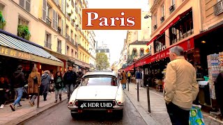 Paris France - HDR walking tour in Paris - Quartier Saint Germain des Prés , Jardin du Luxembourg