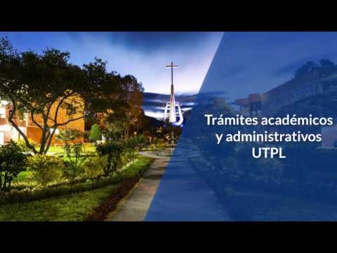Tramites Académicos y Administrativos UTPL