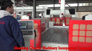 simple 5 axis cnc machine for mold making ,wood ,eps foam moulding machine