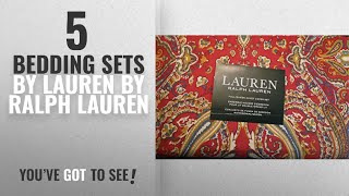 Top 10 Lauren By Ralph Lauren Bedding Sets [2018]: Lauren Ralph Lauren 3 Piece Cotton Full/queen