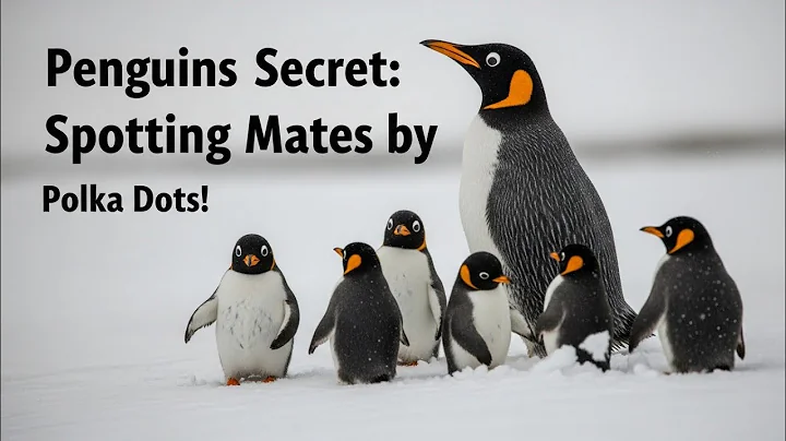 Penguins' Secret: Spotting Mates by Polka Dots!