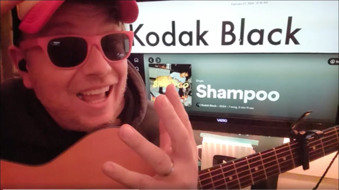 Shampoo Kodak Black Guitar Tutorial (Beginner Lesson!) YouTube