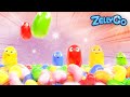 A jelly garden that tastes better than Wonka&#39;s jelly and chocolate! | Cartoon for Kids