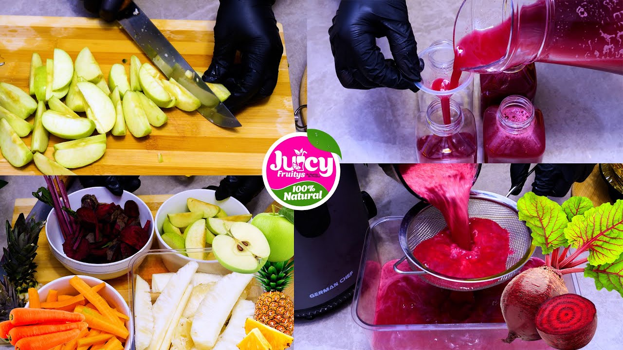 Super Healthy  Juice Pineapple Apple Beetroot & Carrot Juice | Super Healthy Beet Juice