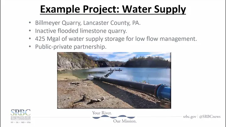 SRBC Consumptive Use Mitigation Grant Webinar : November 20, 2025