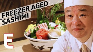 How Master Sushi Chef Toshio Suzuki Ages his Tuna — Omakase