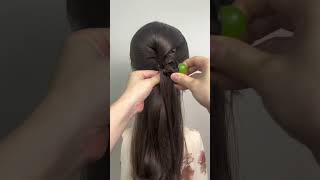 New Chinese Hairstyle Tutorial: Easy Updo with Hairpins