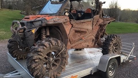 2016 Rzr Turbo on 34s vs Highlifter Rzr on 34s going deep!