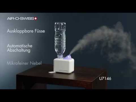 Reise-Luftbefeuchter AIR-O-SWISS U7146: Produktvideo