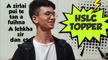 HSLC Topper 2020 Simon-a Kawmna || A chanchin ngaihnawm
