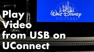UConnect Play Videos from USB Drive in Chrysler Jeep Dodge Ram | UConnect 8.4 Tutorial and Tips screenshot 1