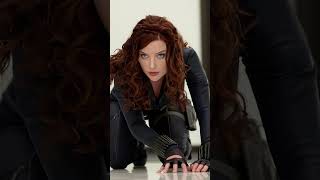 Deepfake: Rachel Nichols as Natasha Romanoff/Black Widow from the Marvel Cinematic Universe.
