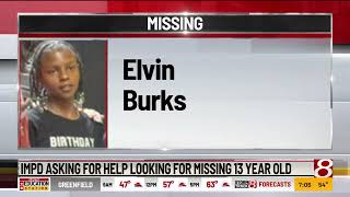 IMPD asks for public's help to find missing 13-year-old