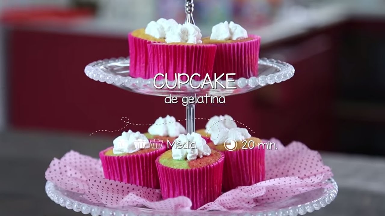 CUPCAKE DE GELATINA
