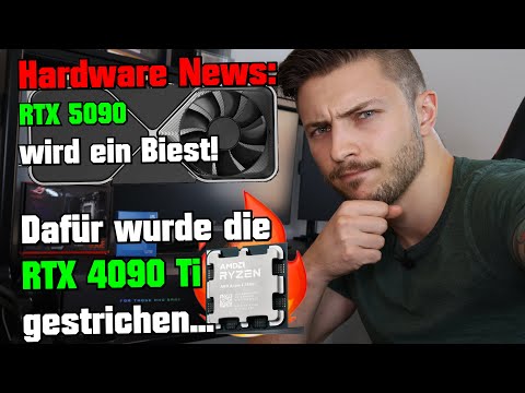 RTX 5090 wird ein Biest! 🤨 Dafür wurde die RTX 4090 Ti gestrichen...Radeon RX 7900 GRE Hardware News