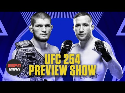 UFC 254 Preview Show | Ariel & The Bad Guy Live | ESPN MMA