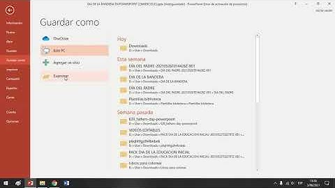 como guardar una presentación de powerpoint como video mp4