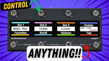 MorningStar MC8 PRO = PERFECT MIDI Pedal?