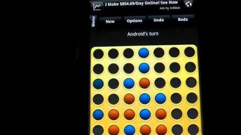 Connect 4: Android Gameplay App Review