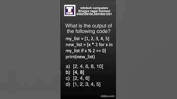 2 python Quiz    Infotech Computers Bhagyanagar Kurnool 6302358106, 08518221221 #CodeQuiz#ShortsQui