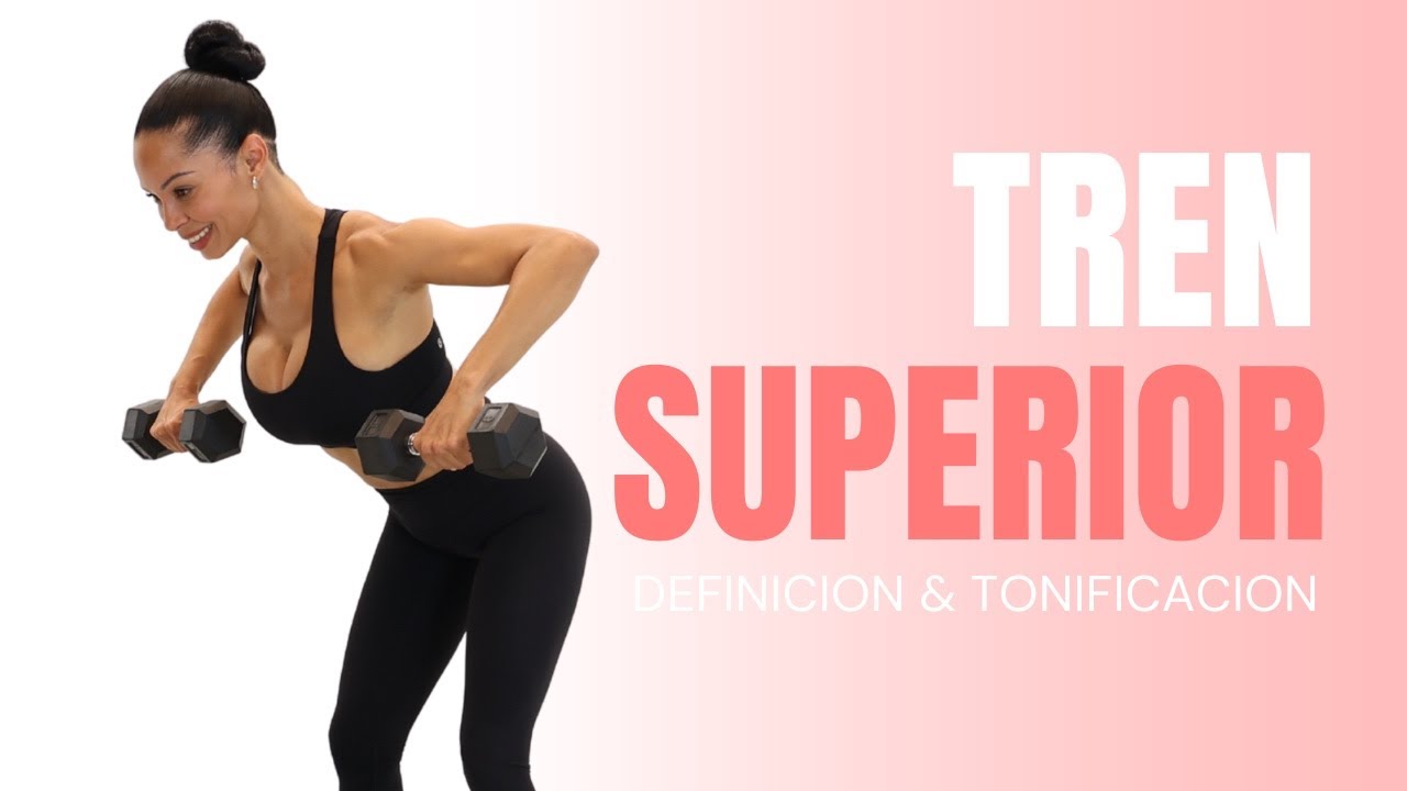 Ejercicios para ADELGAZAR Brazos y Espalda | Fitness by Vivi