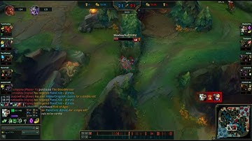 League of legends - riven - triple kill