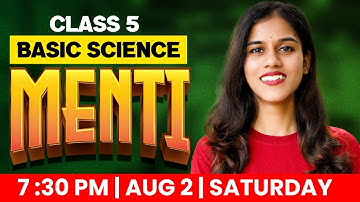 Class 5 Onam Exam | Basic Science Menti | Exam winner