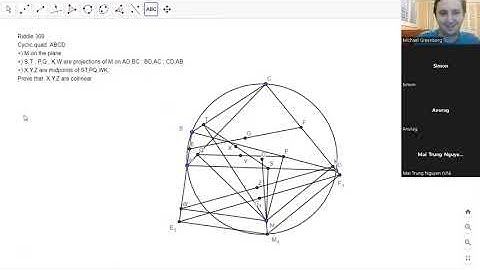 LIVESTREAM GEO #86A: An Awesome First Problem Involving Homothety, Simson Lines, and a Gauss Line!