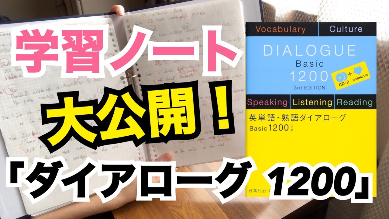 英単語・熟語 ダイアローグ Basic 1200」を使った学習方法の一例として 