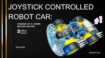 Unleash Your Creativity: DIY Wireless Joystick Controlled Robot Car