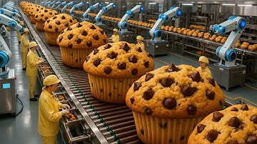 Inside a Modern Biscuit & Cookie Factory: From Raw Ingredients to Perfect Crispy Cookies | Full