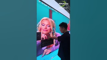 LED display install made easy—fast, clean, magnetic power#ledscreen #leddisplay #shorts