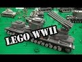 Lego fictional russian wwii tanks  world war brick 2017