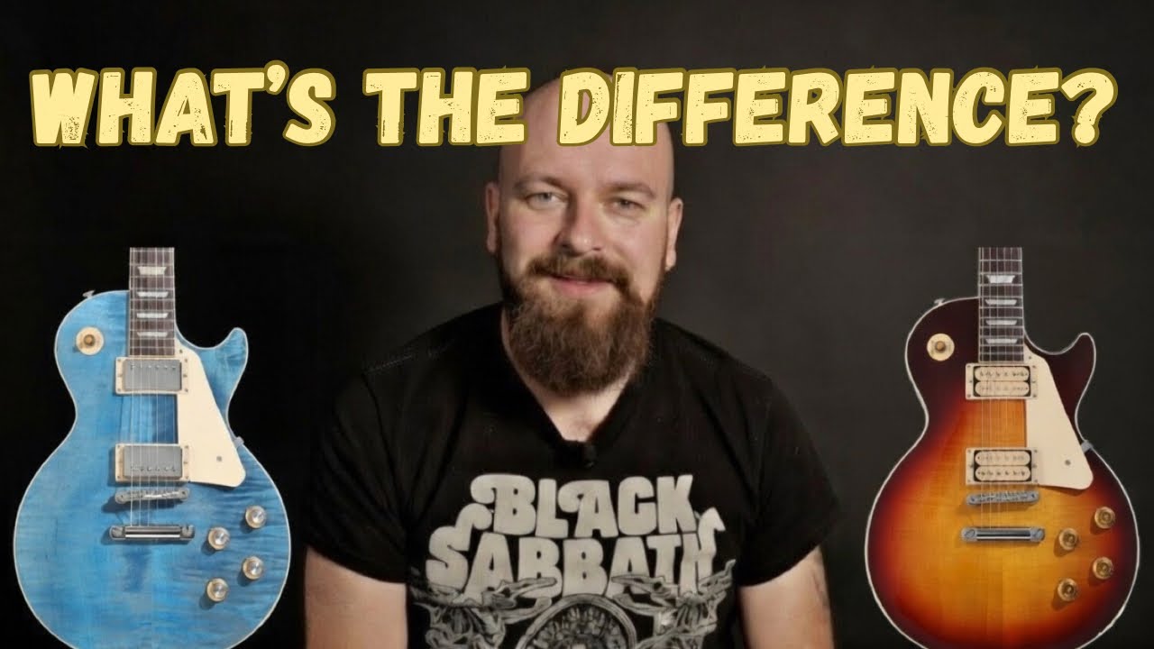 Comparing Gibson Les Paul Standard 50s vs 60s - YouTube