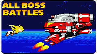 Sonic The Hedgehog : Pocket Adventure - All Bosses (No Damage)