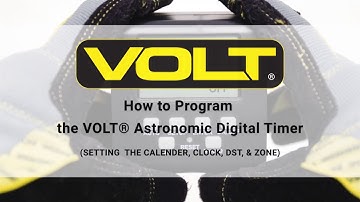 How to Program the VOLT® G2 Astronomic Digital Timer