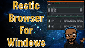 Restic Browser for Windows