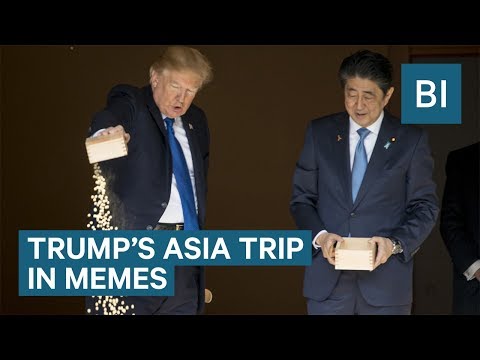 trump's-asia-trip-in-memes