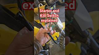 Starter and Kill switch wiring explained on Siper pitbike #mechanic #pitbike #diy #broken #shop #atv