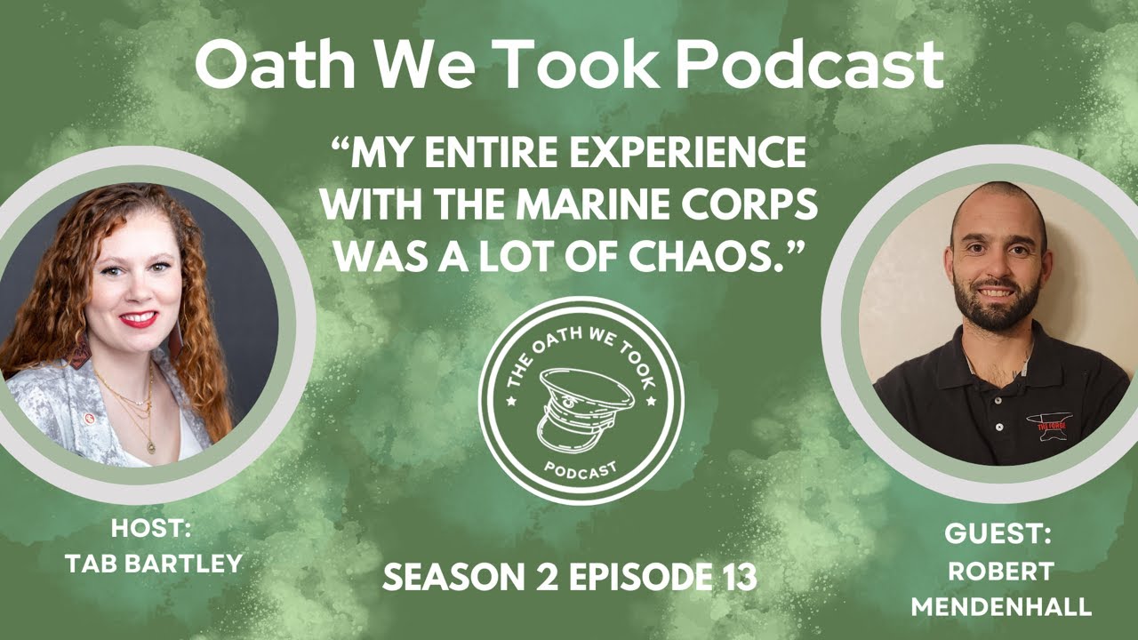 “My entire experience with the Marine Corps was a lot of chaos.” -Robert Mendenhall