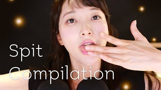 Asmr 낼름 스핏 1시간 모음 호불호 클릭주의 