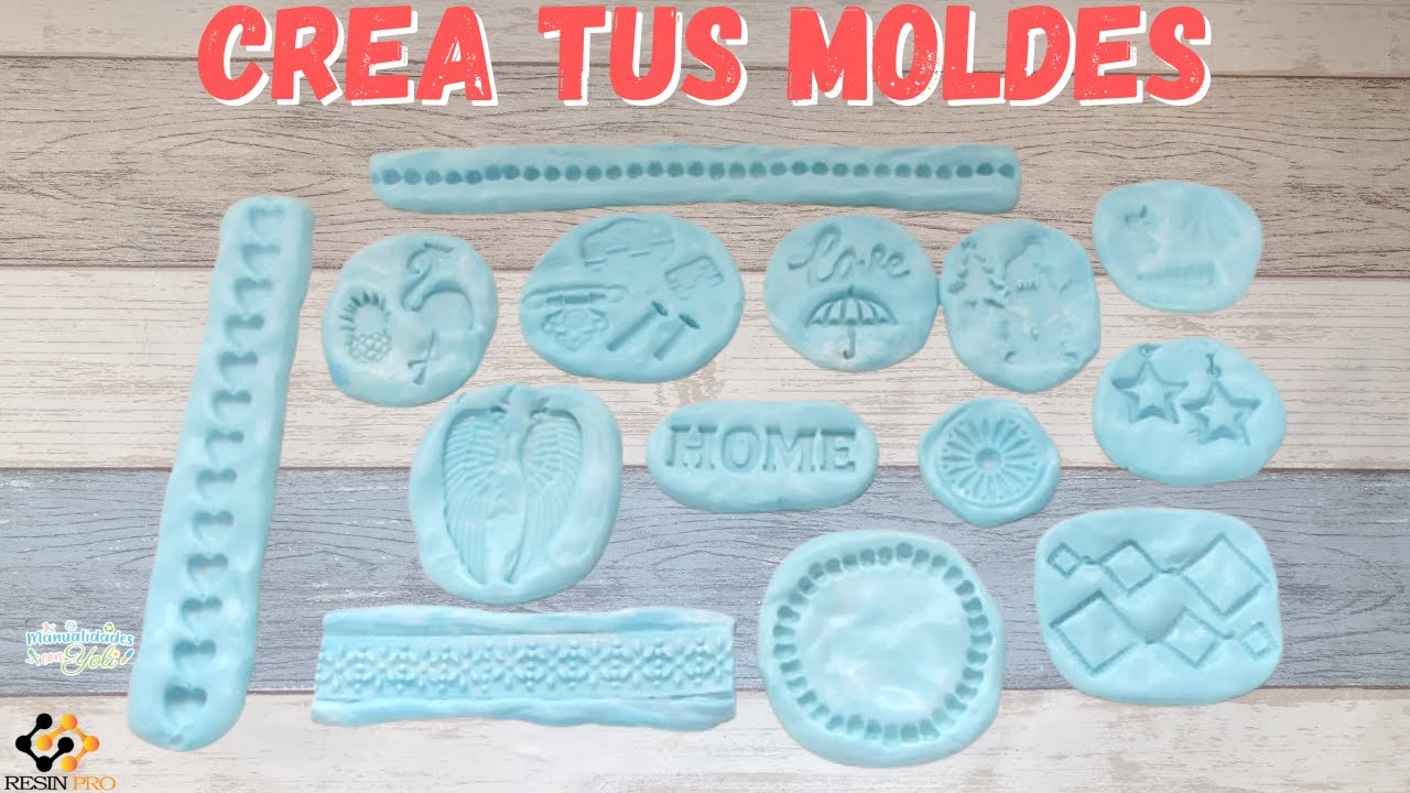 Como hacer moldes de silicona para resina