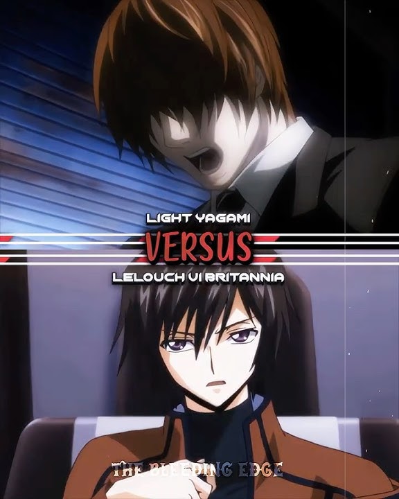 Light Vs Lelouch #anime #manga #fyp #deathnote #codegeass #light #lelouch
