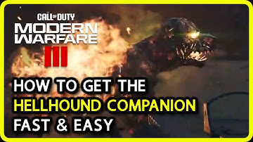 How to get a Powerful Friendly Hellhound Pet Dog in MW3 Zombies