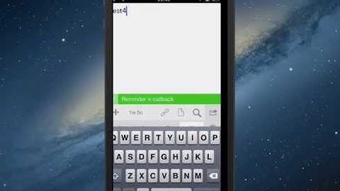 Drafts to Reminders with x-callback-url