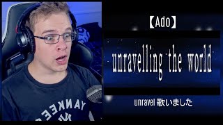Metal Vocalist FINALLY Reacting to Ado - unravel 歌いました
