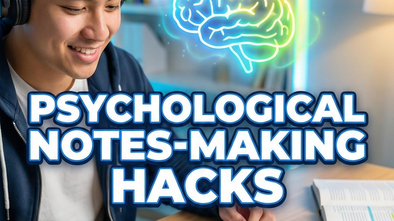 Note-Down The Psychology of Note-Making - YouTube
